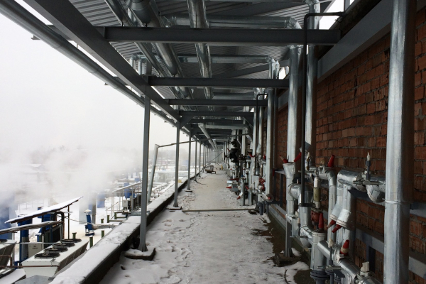 Реконструкция одноэтажного холодильника